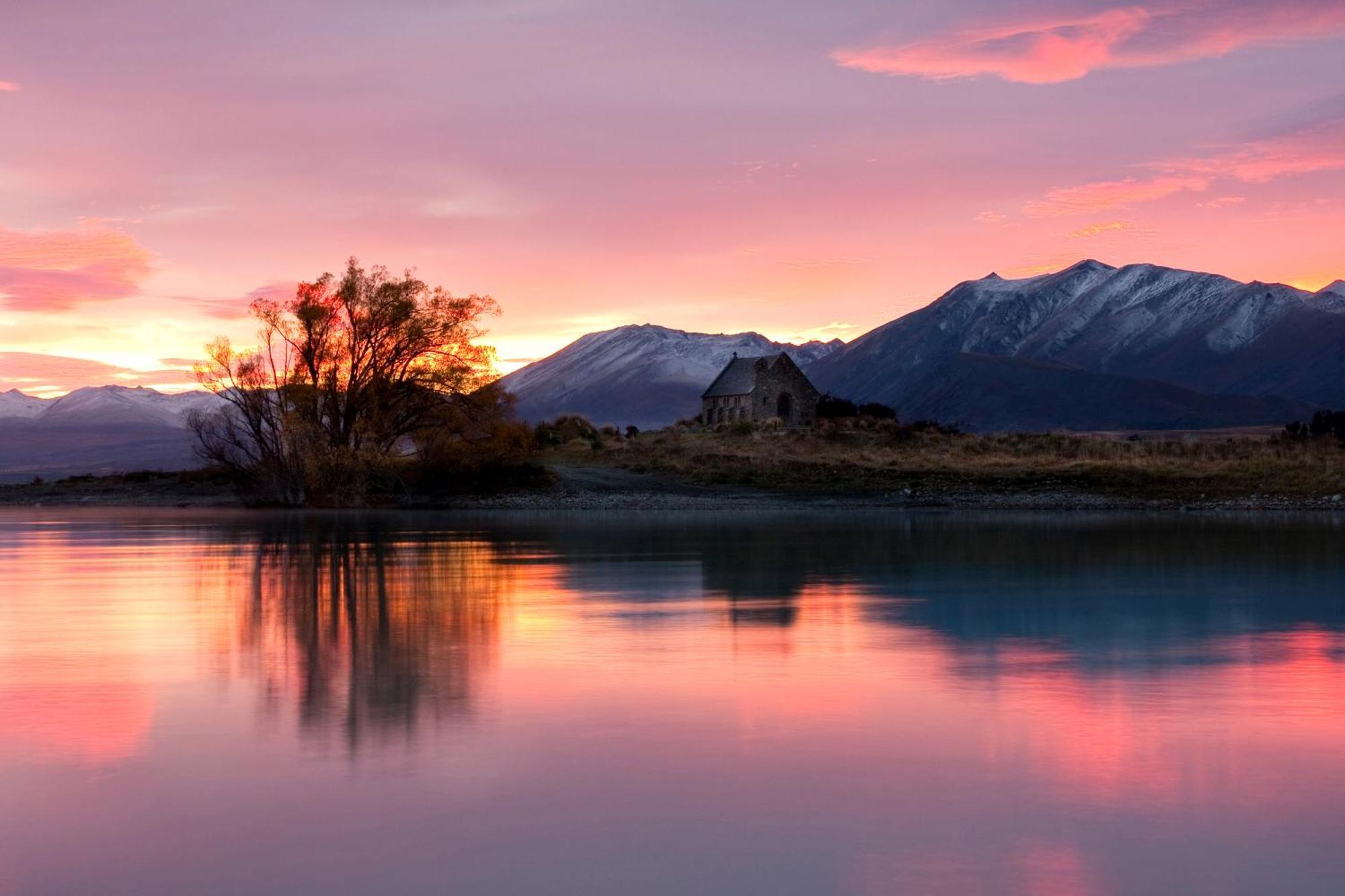Tekapo1929 Lakefront Villa Лейк-Текапо Экстерьер фото